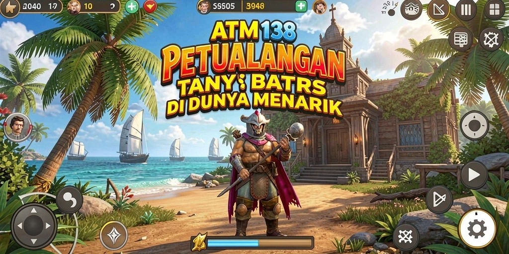 Tampilan gameplay ATM138 yang mengasyikkan dan menantang.