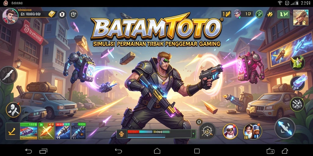 Tampilan gameplay yang seru dan interaktif dari BATAMTOTO.