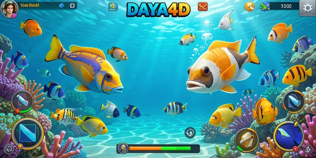 Gameplay seru Tembak Ikan di DAYA4D.