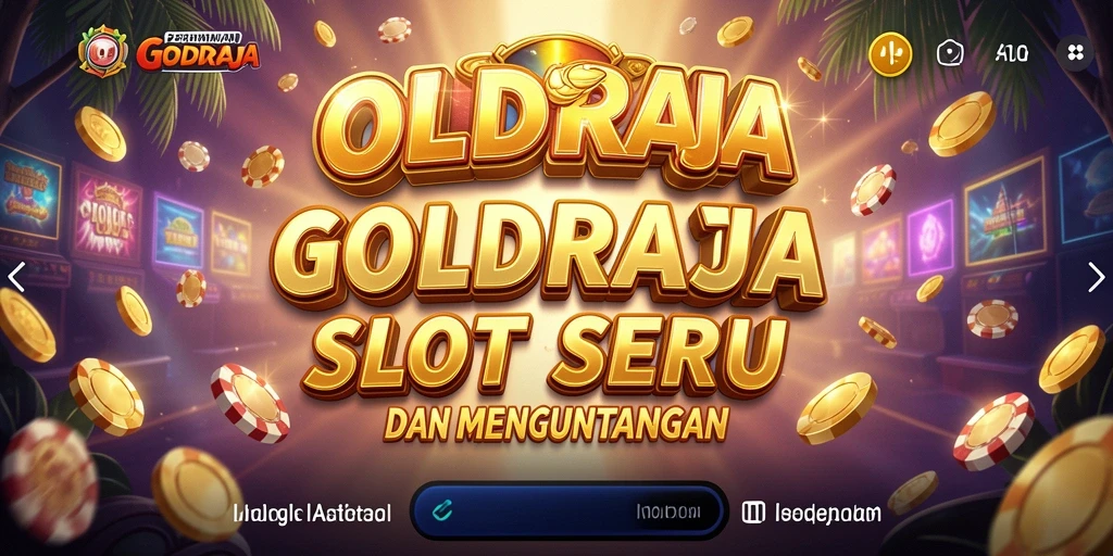 Tampilan screenshot GOLDRAJA yang menggambarkan gameplay Slot yang seru.