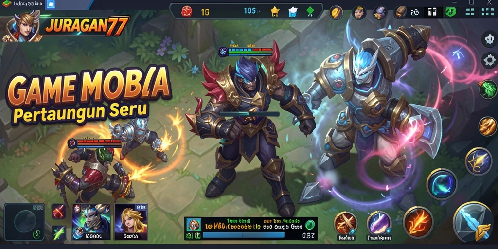 Screenshot gameplay seru di JURAGAN77 dengan karakter beraksi.