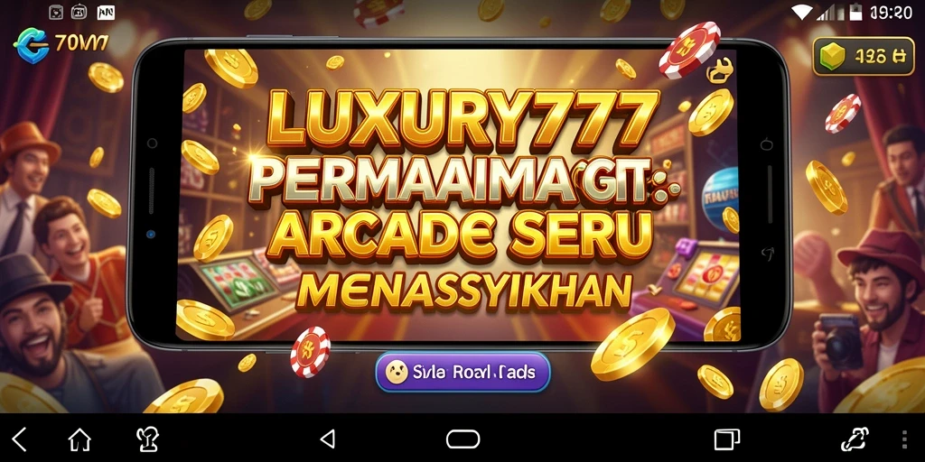 Tangkapan layar gameplay seru dari LUXURY777 di dalam kategori Arcade.