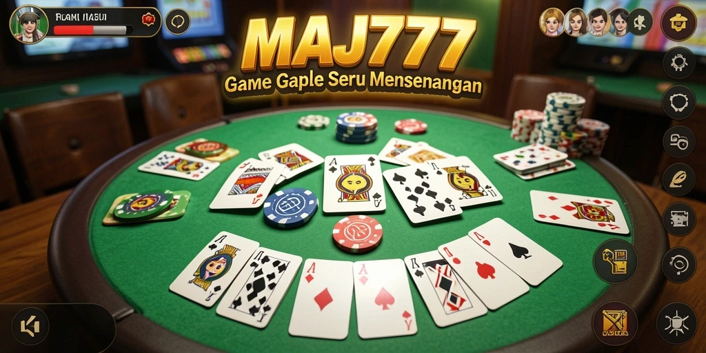 Tampilan gameplay MAJ777 yang menarik dan interaktif.