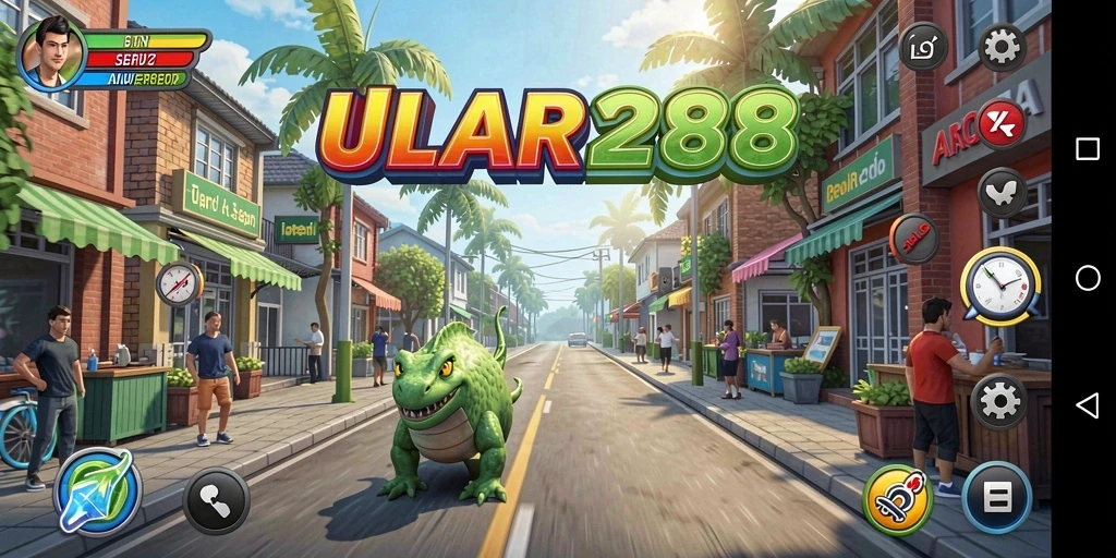 Tampilan menarik dari gameplay ULAR288 di dunia Arcade.