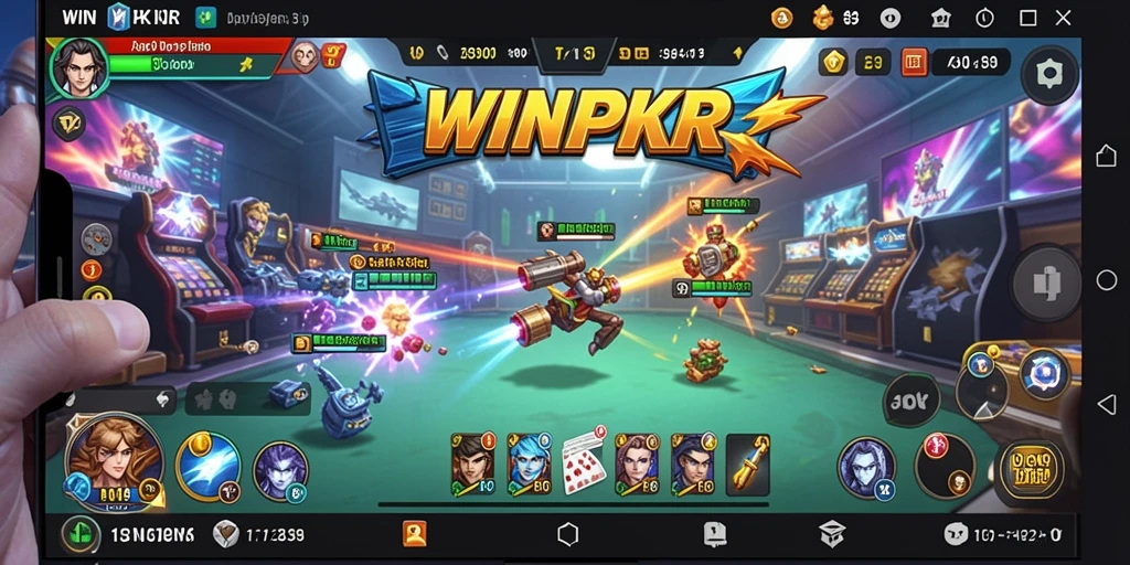Tampilan utama WINPKR yang menampilkan berbagai fitur Utility.