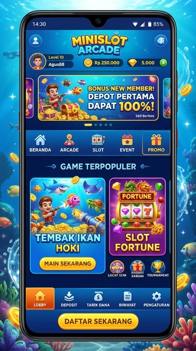 Minislot menawarkan katalog aplikasi yang lengkap dan terupdate.